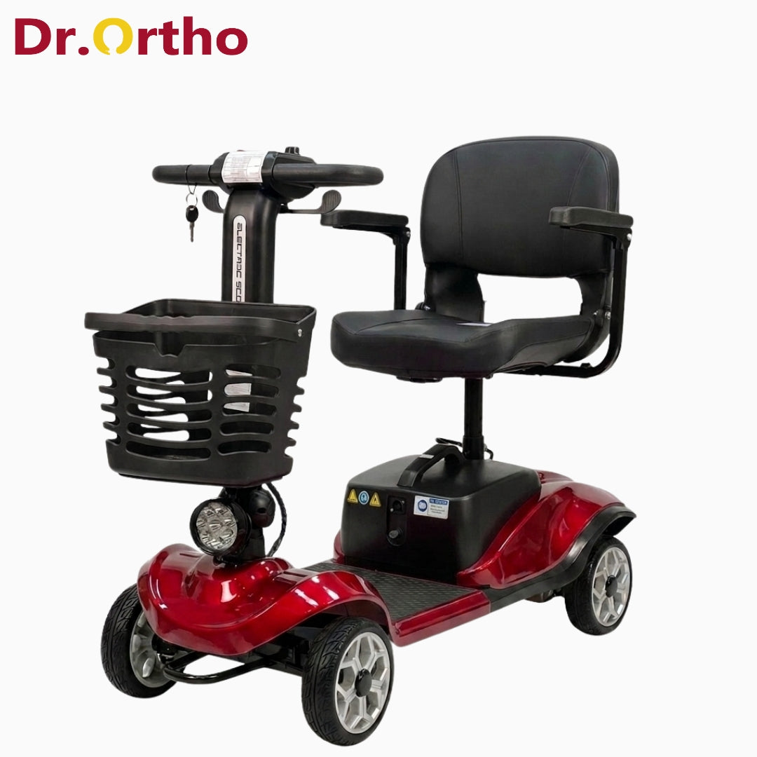 سكوتر كهربائي قابل للطي لكبار السن وذوي الإعاقة Dr.Ortho DR-B01 خفيف الوزن – حمولة 140 كجم