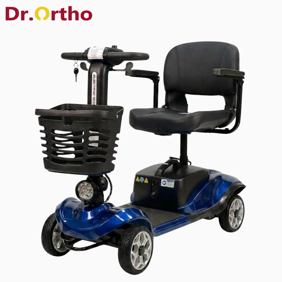 سكوتر كهربائي قابل للطي لكبار السن وذوي الإعاقة Dr.Ortho DR-B01 خفيف الوزن – حمولة 140 كجم