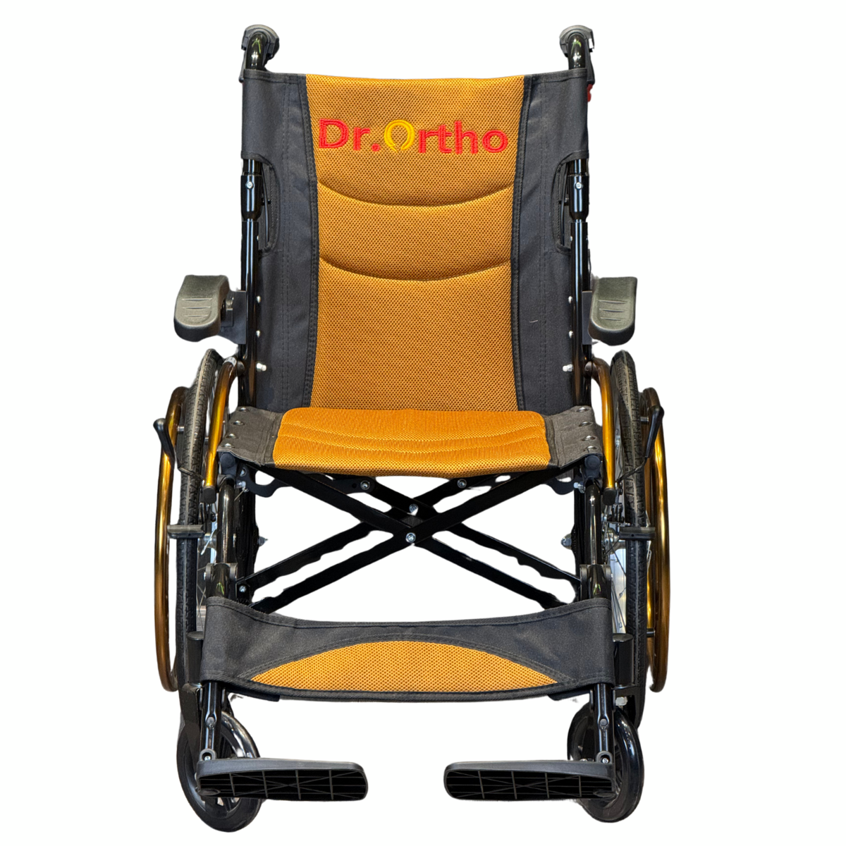 Wheelchair Manual Aluminum Gold – Dr.Ortho
