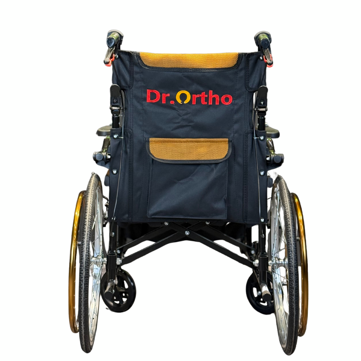 Wheelchair Manual Aluminum Gold – Dr.Ortho