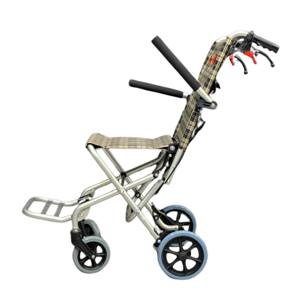 كرسي دكتور أورثو المتحرك اليدوي للسفر - كرسي طائرة خفيف الوزن وقابل للطي