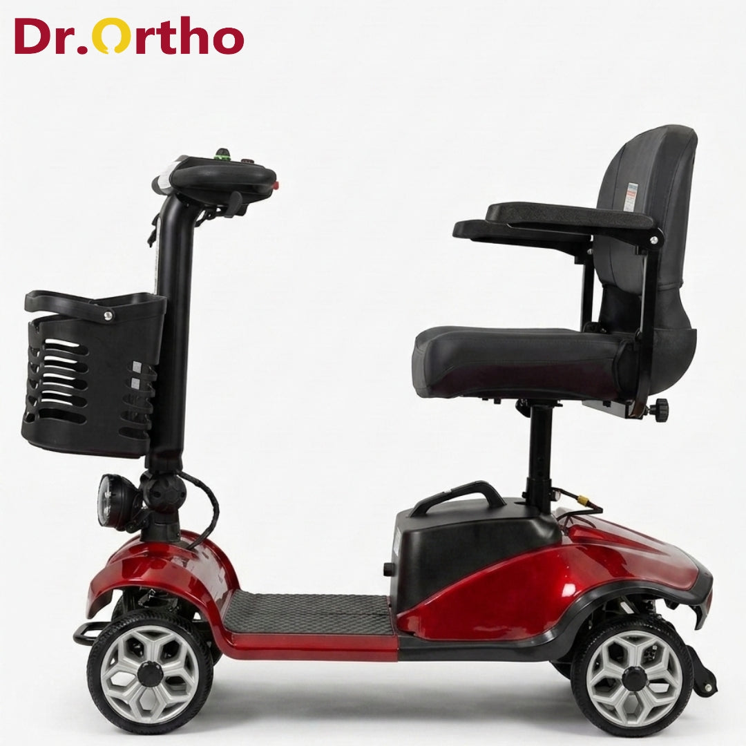 سكوتر كهربائي قابل للطي لكبار السن وذوي الإعاقة Dr.Ortho DR-B01 خفيف الوزن – حمولة 140 كجم