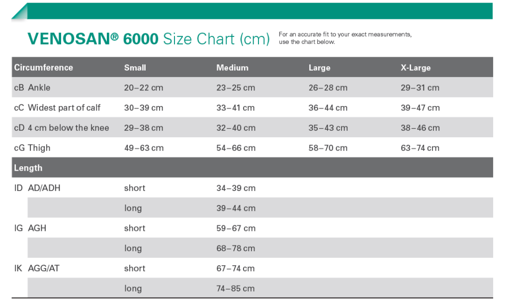 Venosan 6000 Below-Knee Varicose Veins