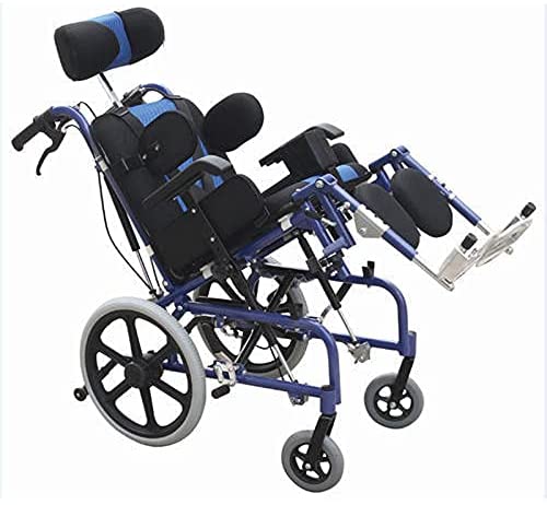 Rievewa Cp-200, Pediatric Multi Functional Cerebral Palsy Wheelchair For Children Below 14 Years, Blue