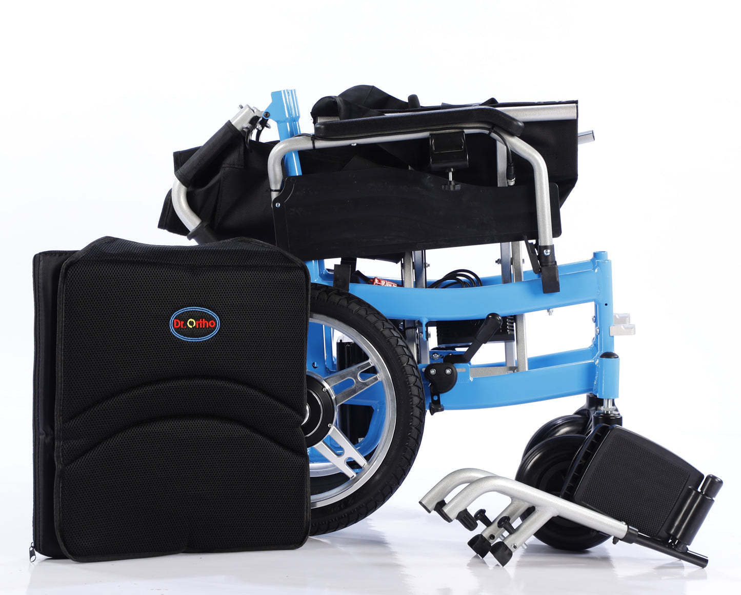Load image into Gallery viewer, Dr.Ortho electric wheelchair DR-N-20-B light weight aluminum frame with lithium battery
