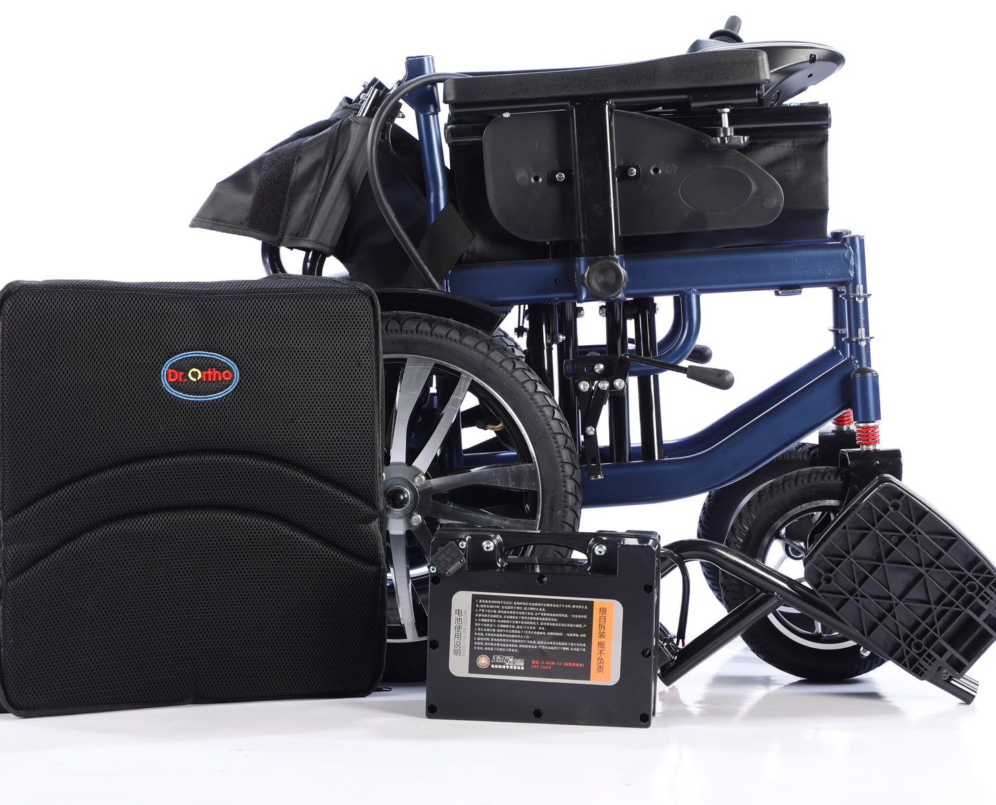 Dr.Ortho electric wheelchair DR-N-40-A for Heavy Duty , Comfortable Use Motor 2*250W