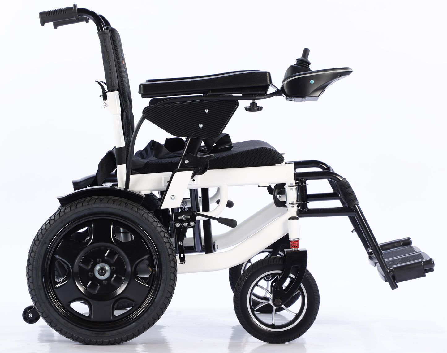 Load image into Gallery viewer, Dr.Ortho electric wheelchair DR-N-40-B white frame for Heavy Duty , Comfortable Use Motor 2*250W
