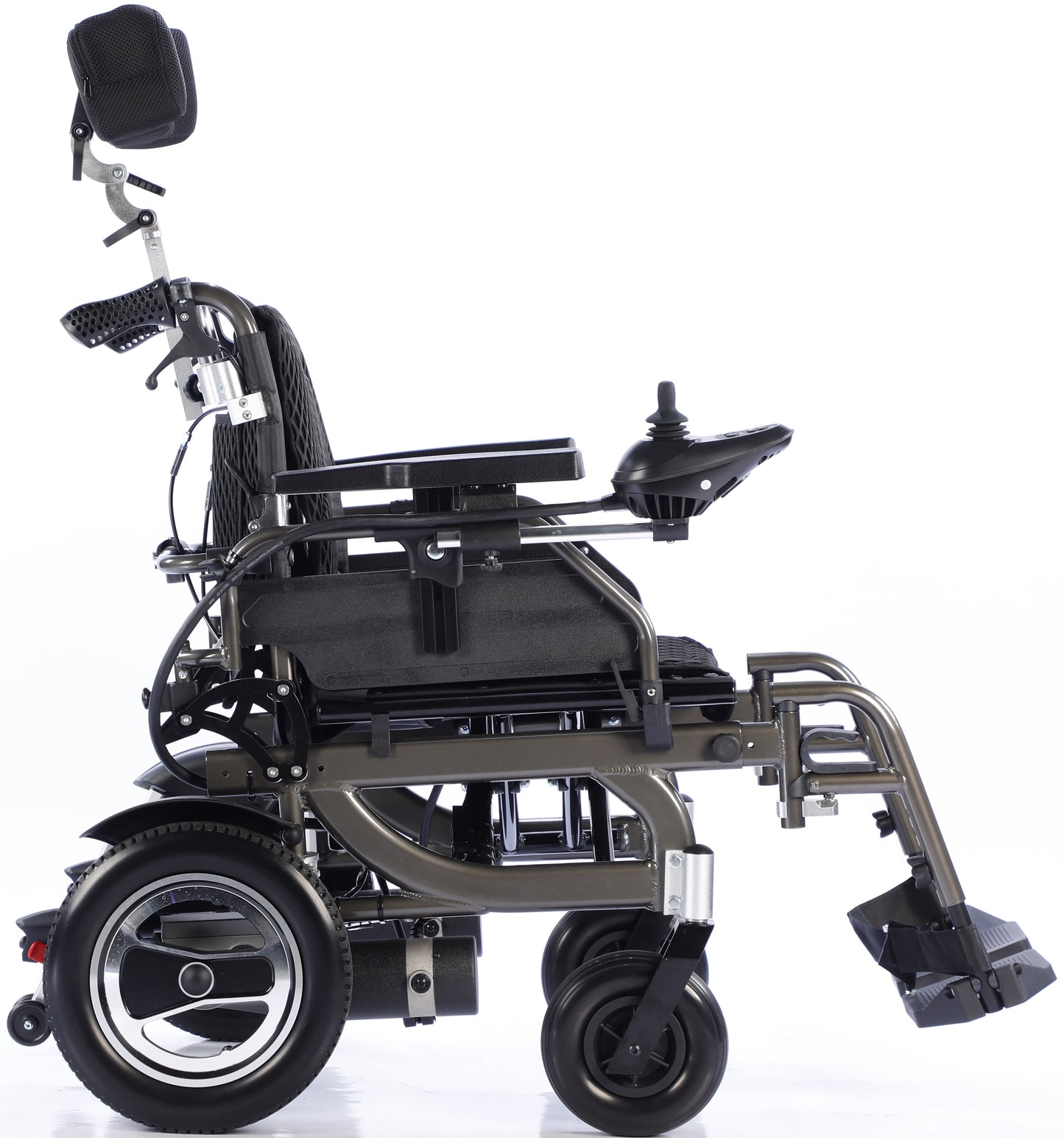 Dr.Ortho electric wheelchair DR-N-50-A with Lifting footrest And Recling Backrest , Worm And Gear motors