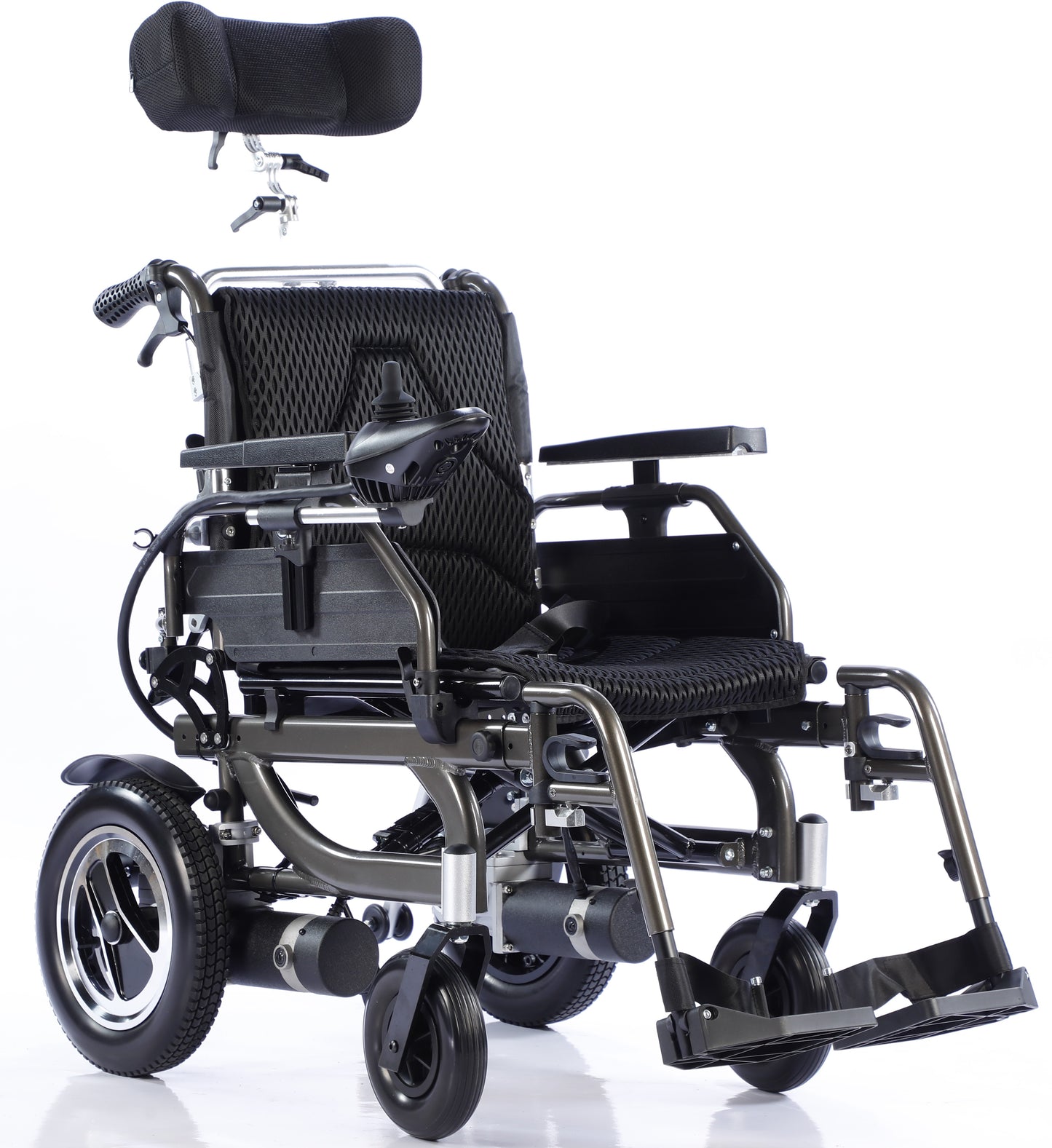 Dr.Ortho electric wheelchair DR-N-50-A with Lifting footrest And Recling Backrest , Worm And Gear motors