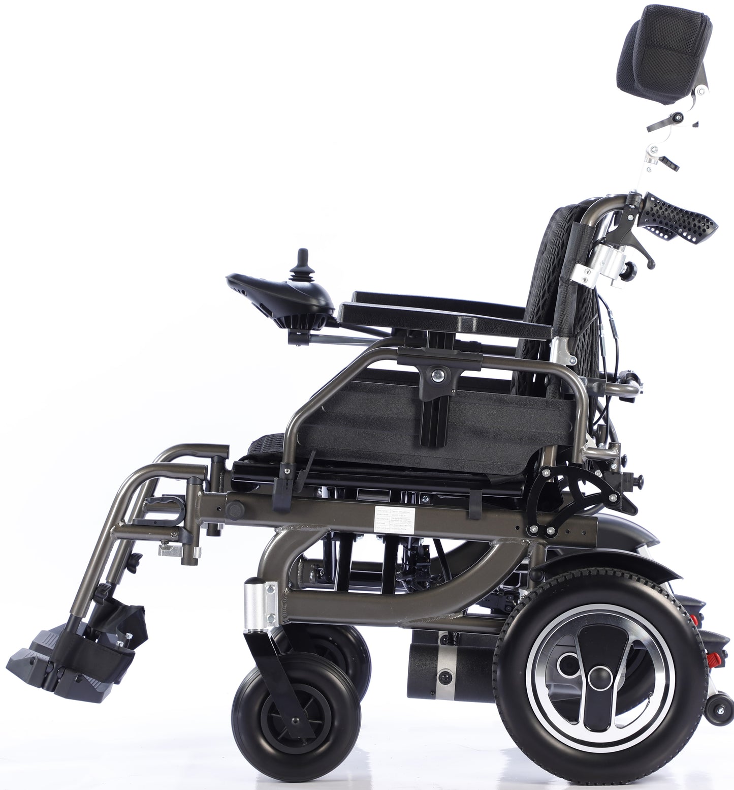 Dr.Ortho electric wheelchair DR-N-50-A with Lifting footrest And Recling Backrest , Worm And Gear motors