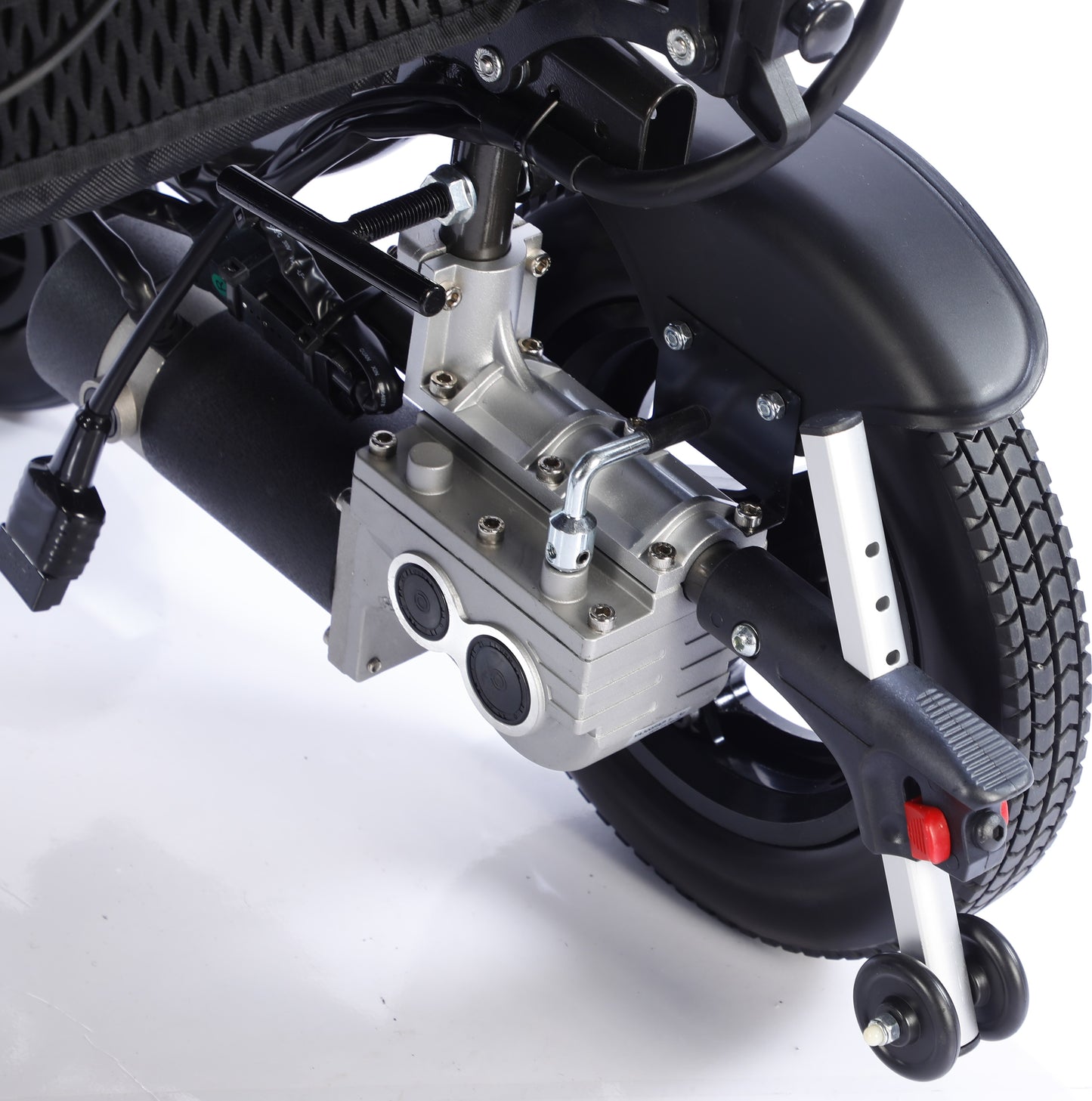 Dr.Ortho electric wheelchair DR-N-50-A with Lifting footrest And Recling Backrest , Worm And Gear motors