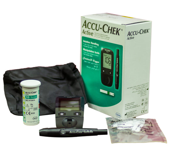 Accu-Chek Active monitoring system Plus 10 strips
