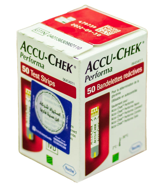 Accu-Chek Performa strips blood suger 50 Test Strips