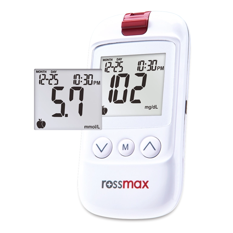 Rossmax HS200 جهاز قياس نسبة السكر في الدم (روز-ماكس)