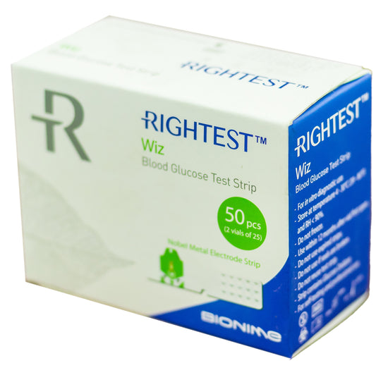 Right-Test Strips Blood Sugar Test  50 test strips