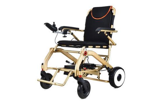 Load image into Gallery viewer, Dr.Ortho DR-N-20 Portable Lightweight Aluminum Foldable lithium batteries Power Electric Wheelchair
