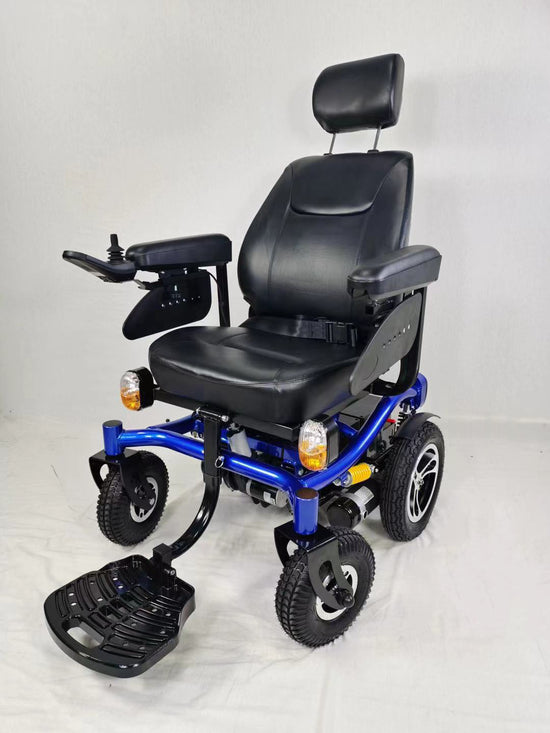 Dr.Ortho DR-H01 Heavyduty electric wheelchairs maximum capacity 180kg with hydraulic foldable back,leg rest and elegance controller