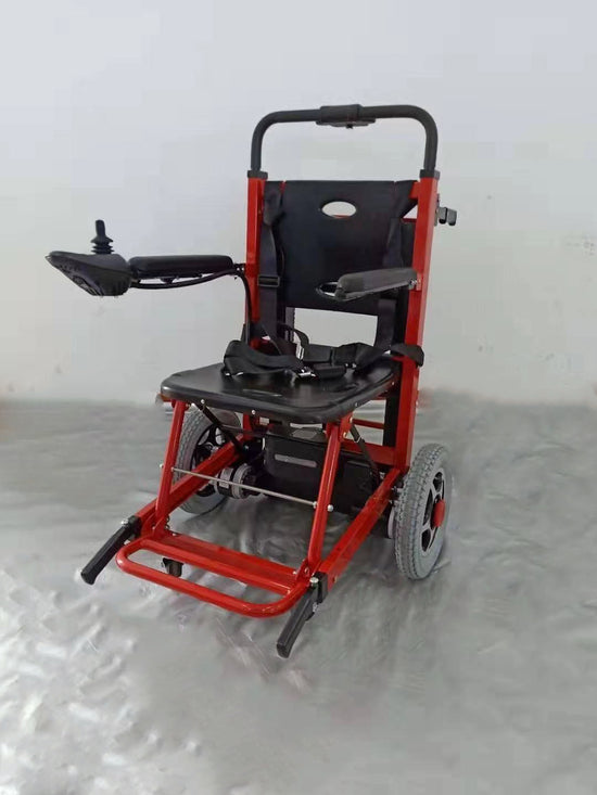 Load image into Gallery viewer, Dr.Ortho DR-H02 Battery Electric Stair climbing Chair ,light weight, foldable chair with elegant controller
